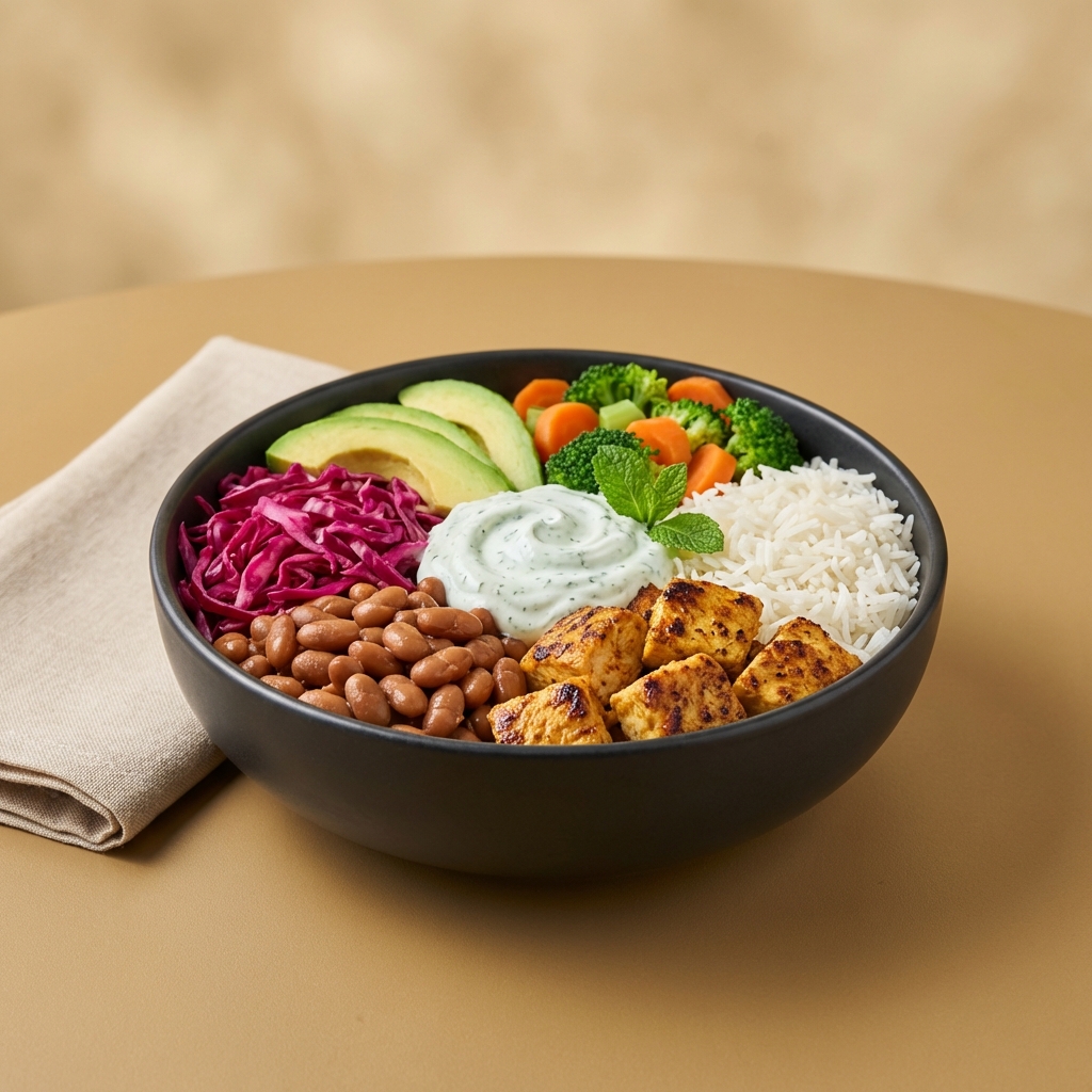 Chicken Loukumi / Tavuk Lokum Bowl