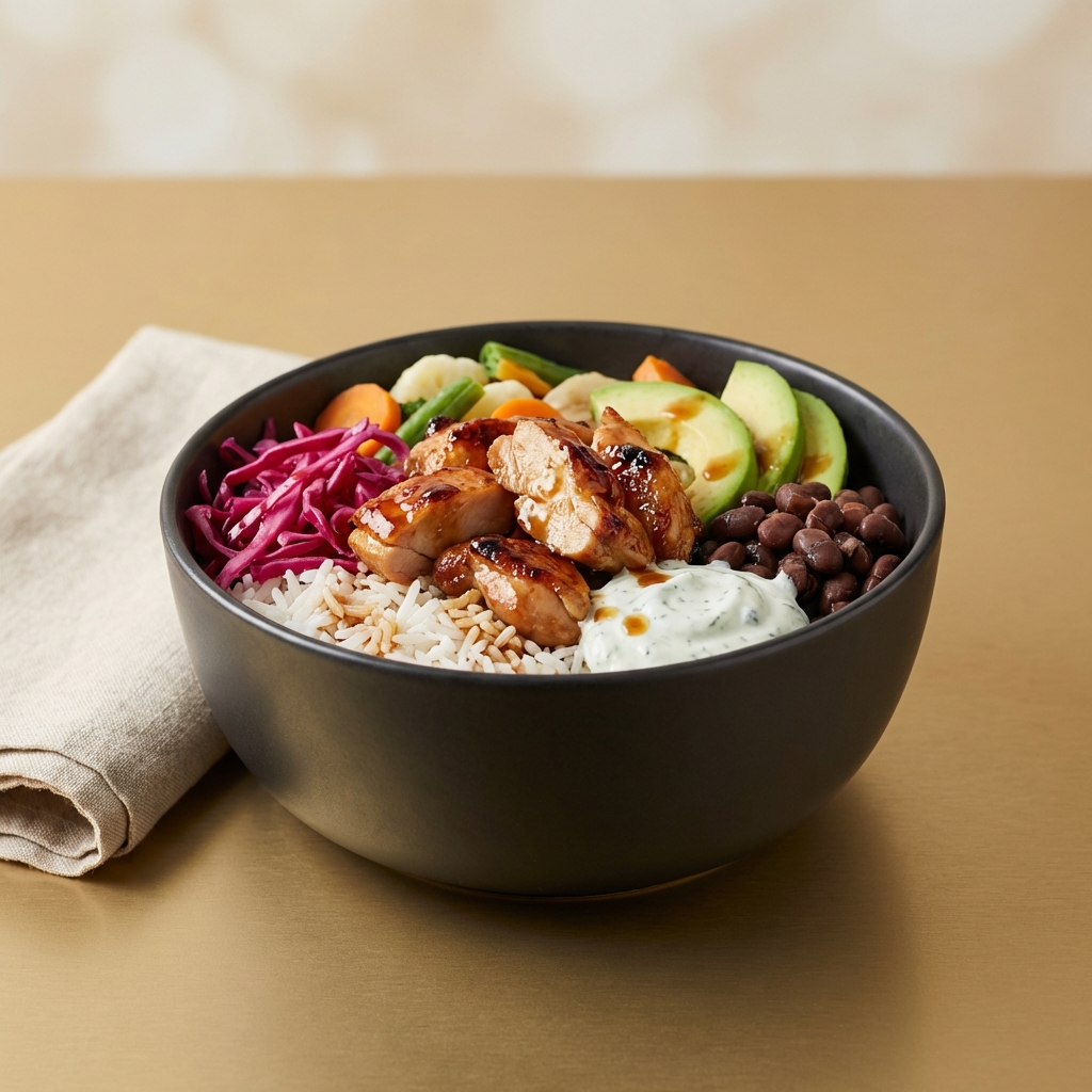 Teriyaki Sauce / Teriyaki Soslu Tavuk Bowl