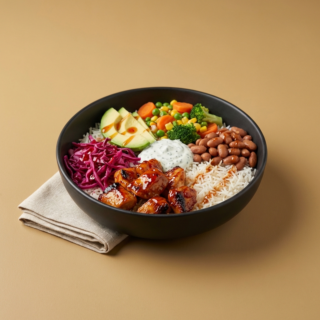 Sweet Chili Sauce / Sweet Chili Soslu Tavuk Bowl