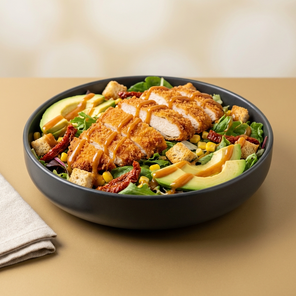Chicken Schnitzel / Tavuk Schnitzel Salata