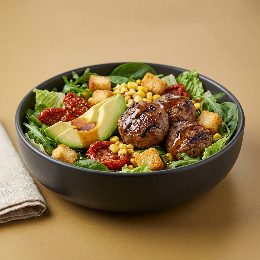 Grilled Meatballs / Izgara Köfte Salata