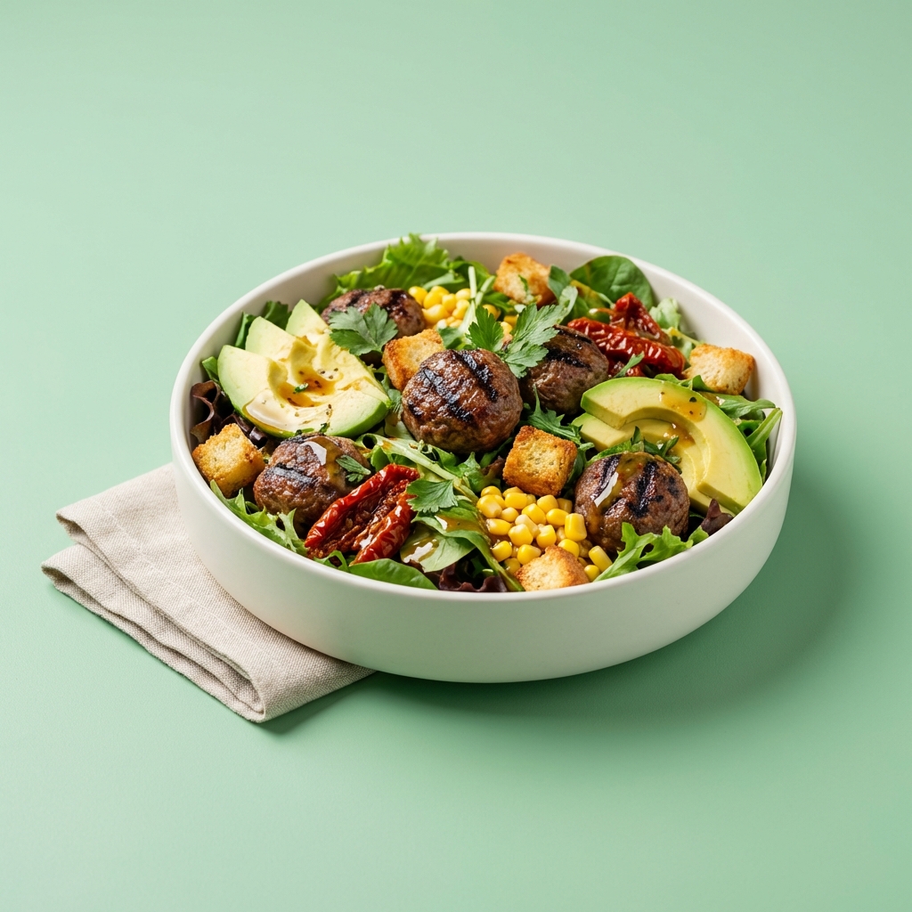 Izgara Köfteli Salata