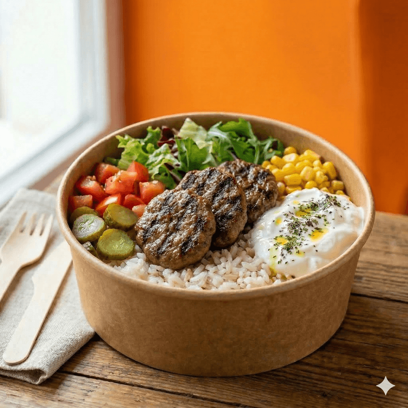 Izgara Köfte Bowl