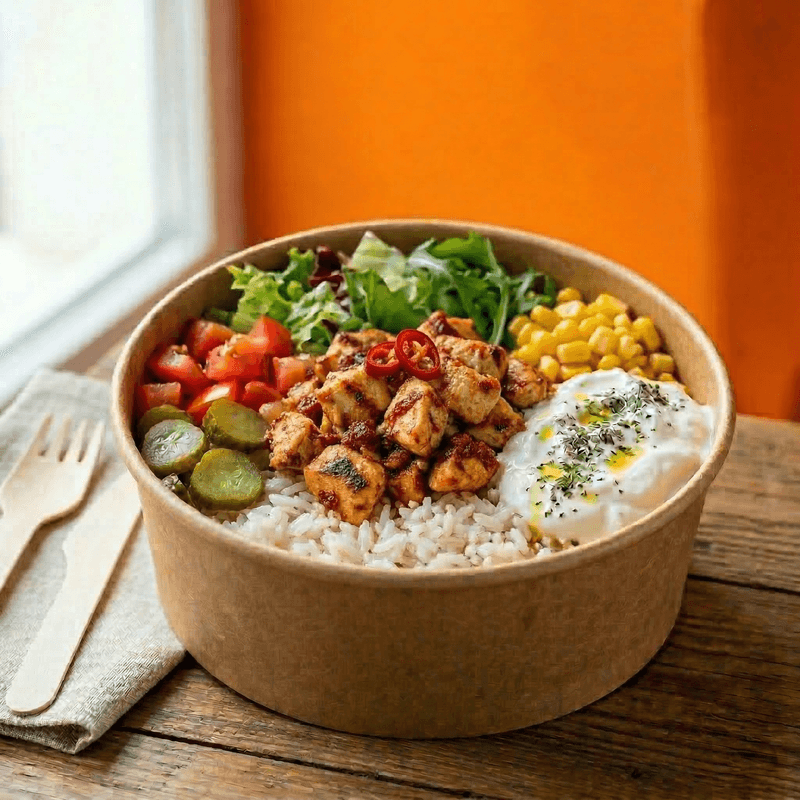 Sweet Chili Soslu Tavuk Bowl