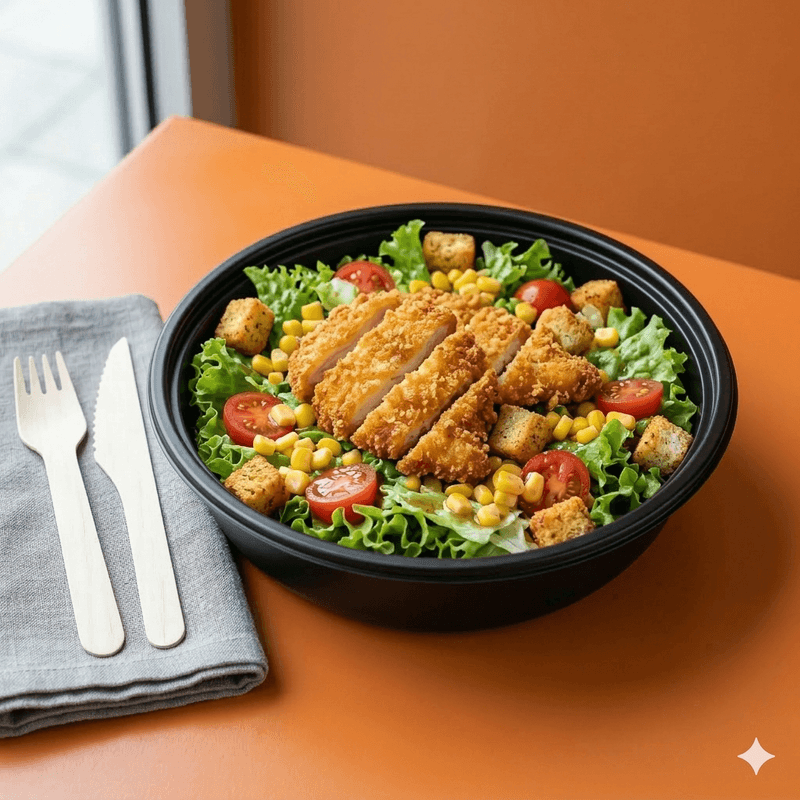 Çıtır Tavuklu Salata