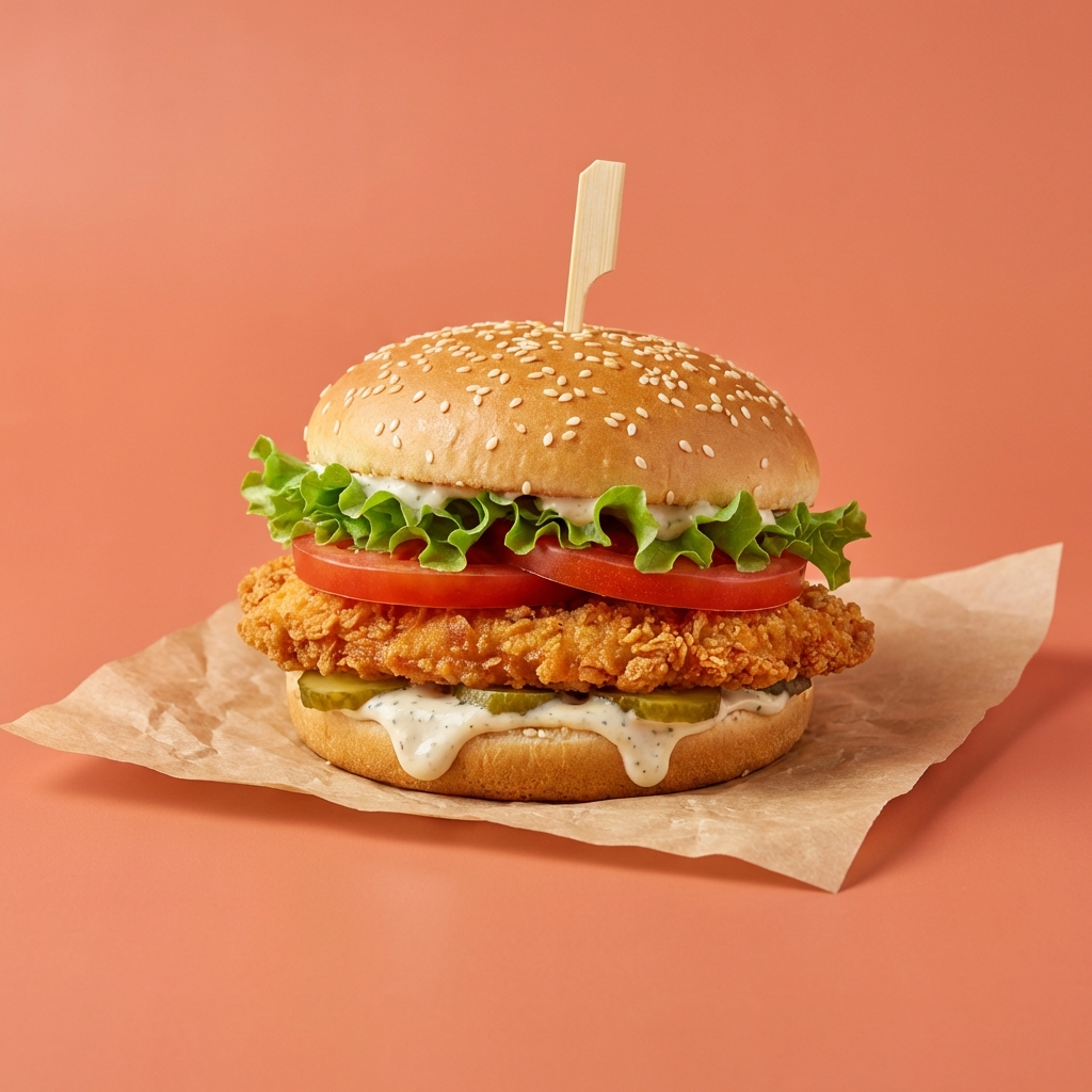 Çıtır Tavuk Burger